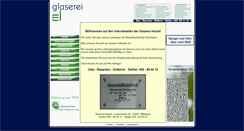 Desktop Screenshot of glaserei-heckel.de